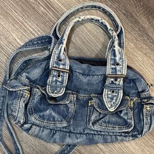 Denim Blue Women's Handbag